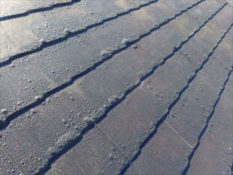 屋根塗装の膨れ